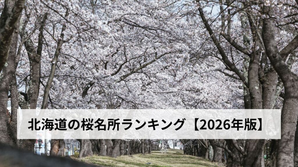 北海道の桜名所ランキング【2026年版】