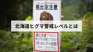 【2026年最新】北海道ヒグマ警戒レベルとは｜注意報・警報との違い